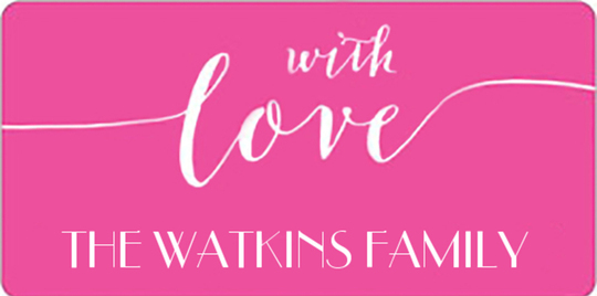 With Love Gift Stickers